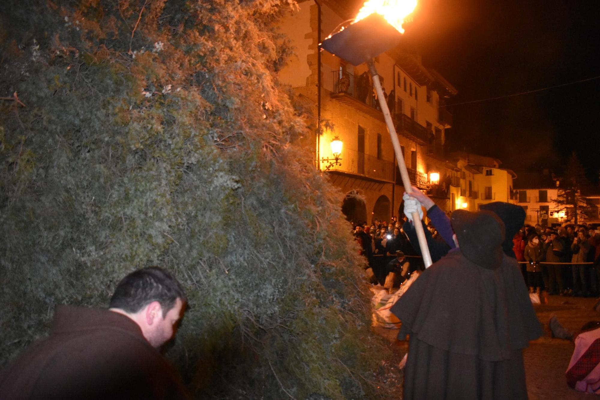 Las mejores imágenes del regreso de la 'santantonà' a Forcall tras dos años