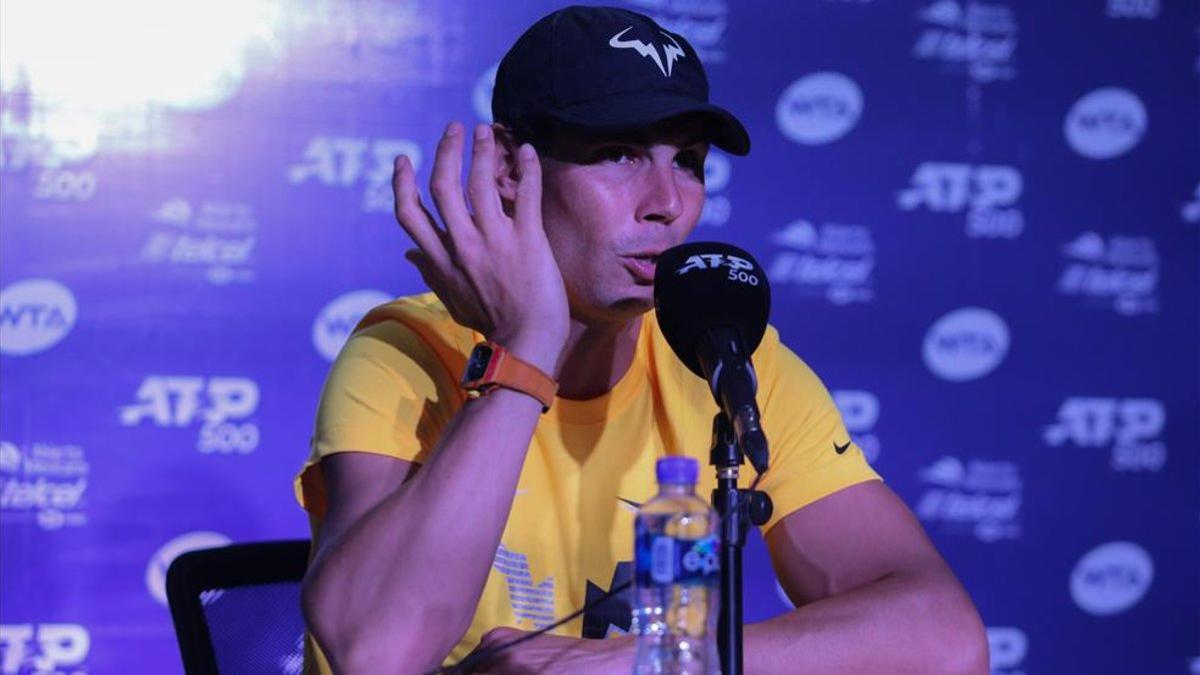 Nadal debutó con una victoria en el Abierto de Acapulco