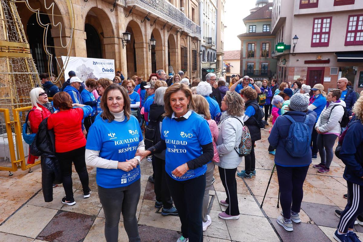EN IMÁGENES: Marcha contra la violencia de género en Oviedo