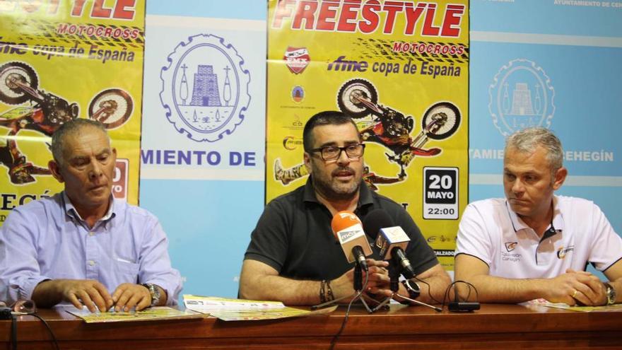 Los mejores pilotos del MotoCross Freestyle se darán cita el próximo sábado en Cehegín