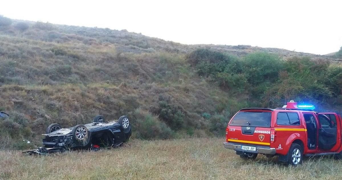 Dos heridos en sendos accidentes en Santa Cruz de Moncayo y El Frasno