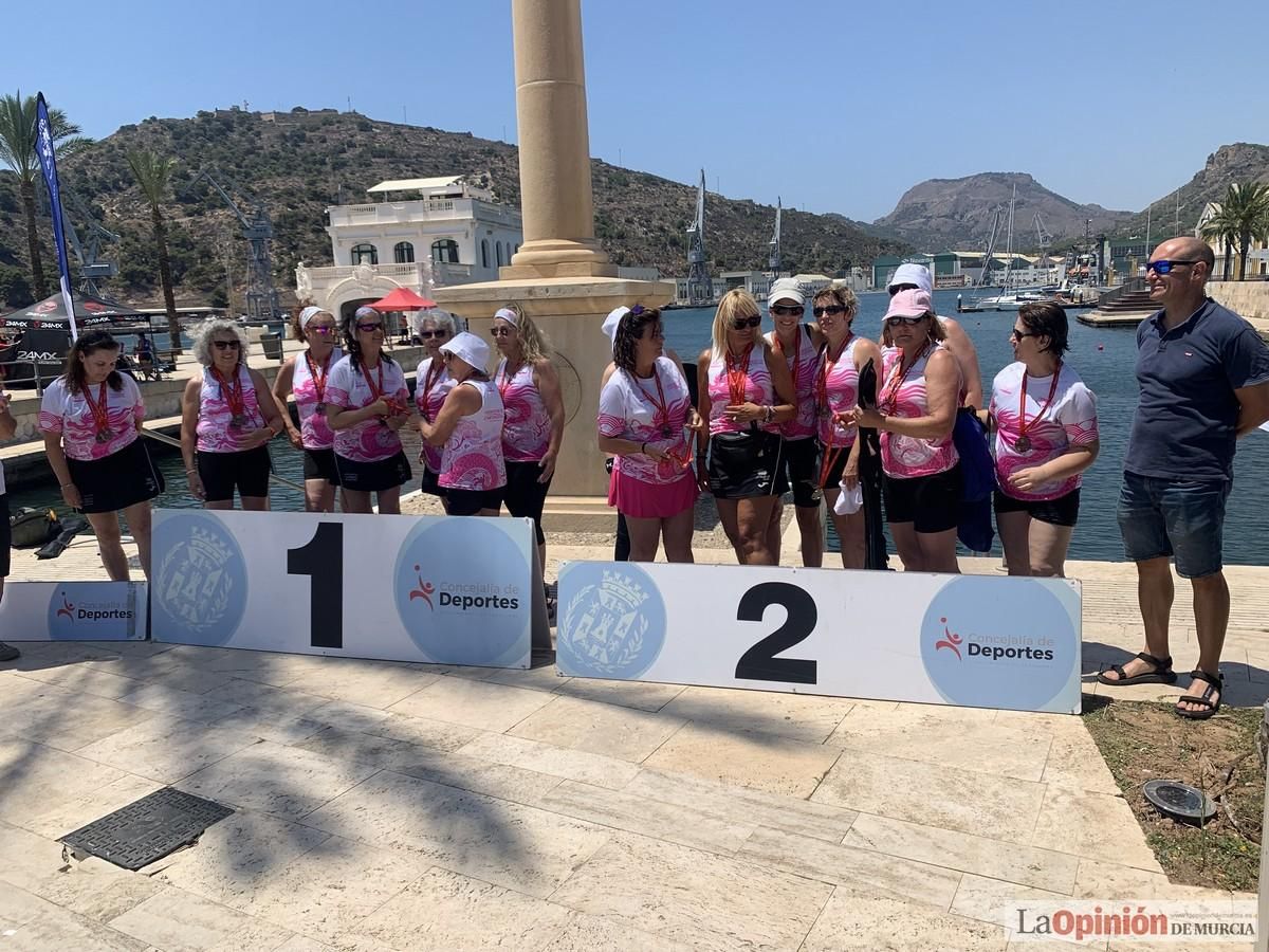 Las mejores imágenes de la IV Regata de la Liga de Barco Dragón