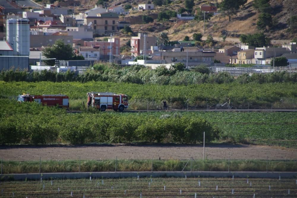 Incendio en Redován