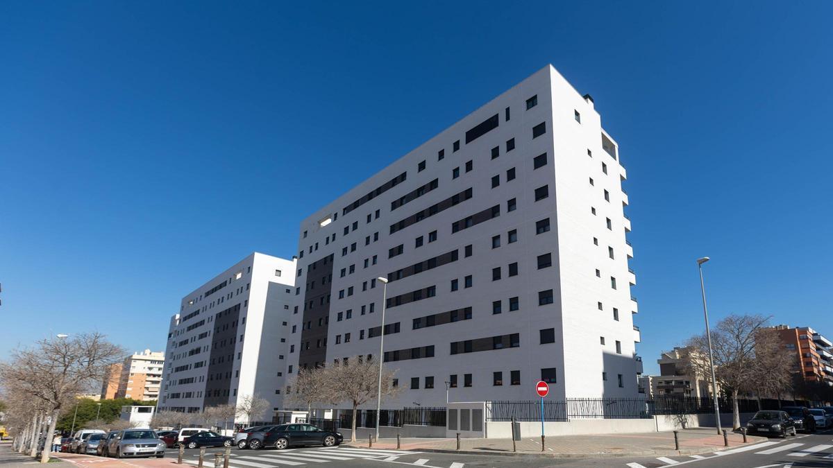 La otra  excepcionalidad  de Les Naus de Alicante: la altura de las viviendas protegidas para discapacitados