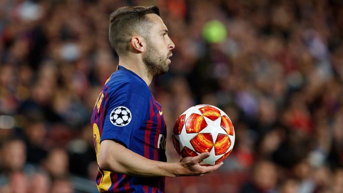 Jordi Alba sigue 'tocado' por la debacle de Liverpool