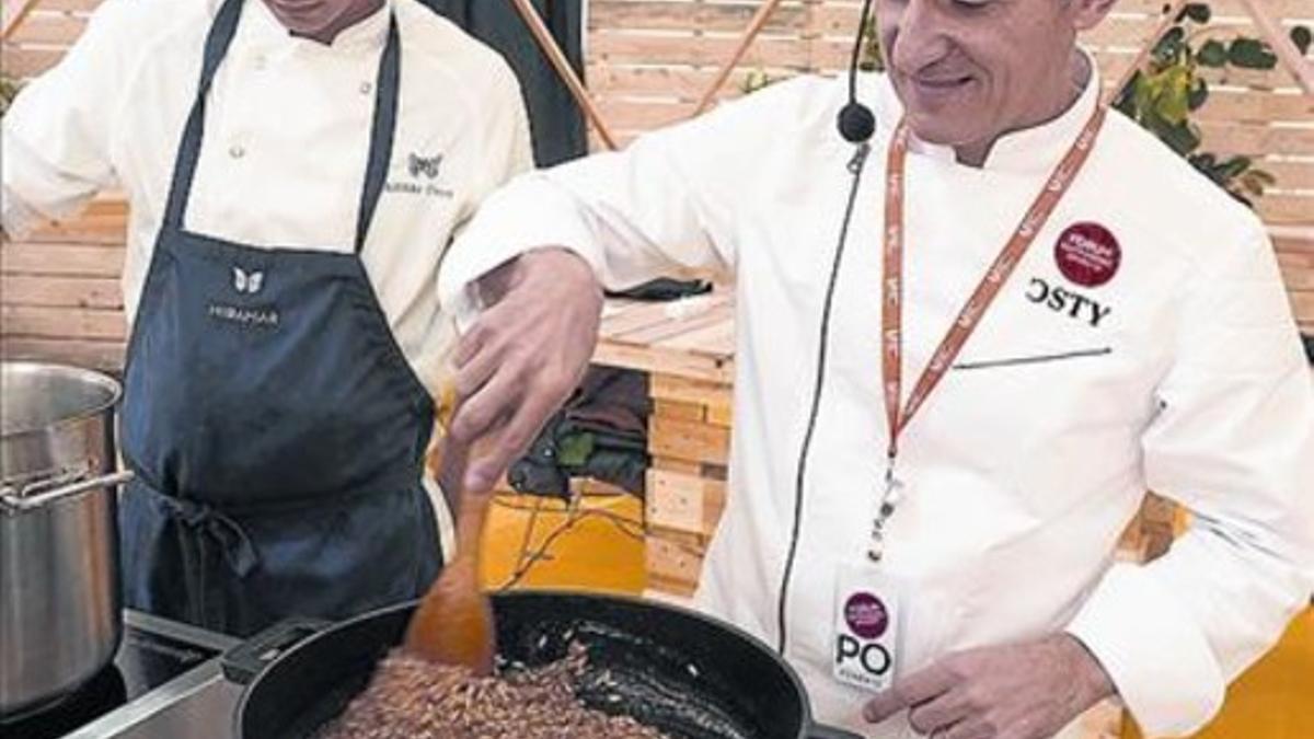 Paco Pérez, en el Fòrum Gastronòmic Girona, esta semana.