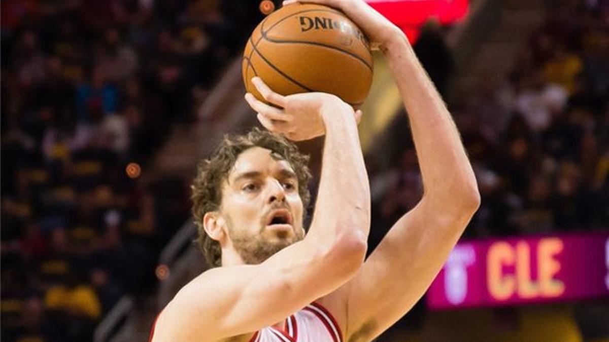 Pau Gasol cambió los Lakers por los Chicago Bulls