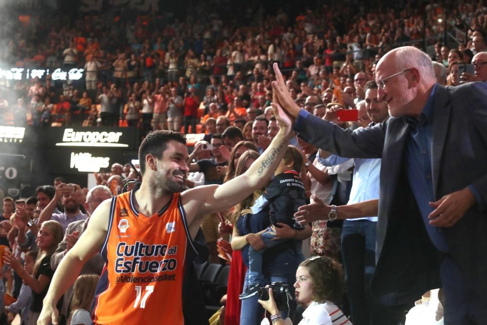 Así fue la presentación del Valencia Basket