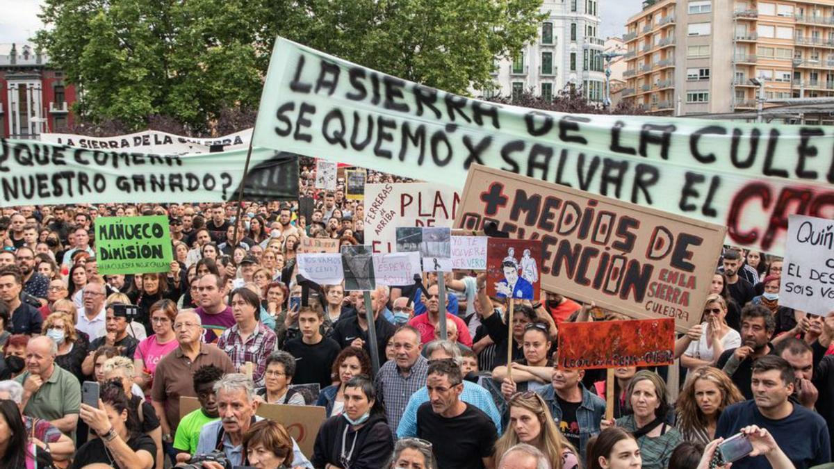 Manifestación de “La Culebra no se calla”, en junio. |