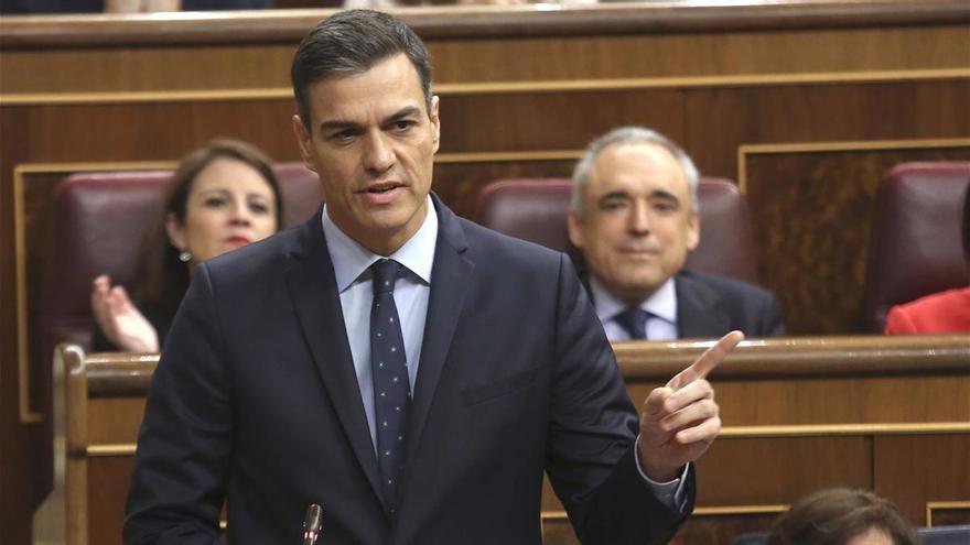 Sánchez censura el &#039;espectáculo&#039; vivido en el Congreso y se solidariza con Borrell