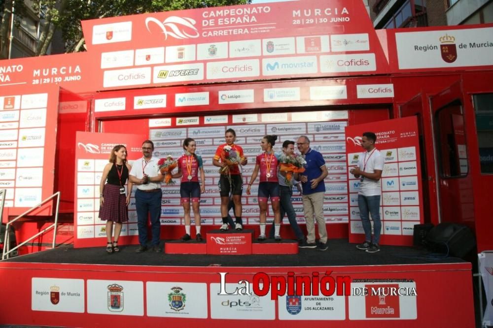 Campeonato de España Carretera Élite Profesional, Élite y Sub 23 femenino
