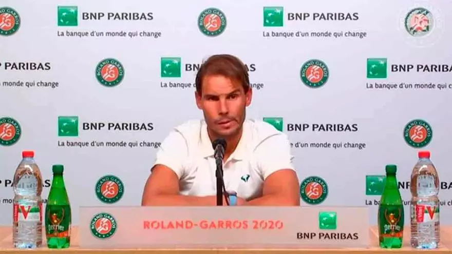 Nadal: "Las condiciones no son perfectas para mí"