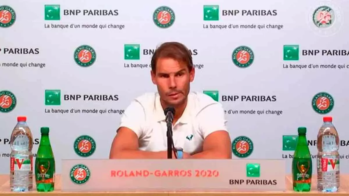 Nadal: "Las condiciones no son perfectas para mí"