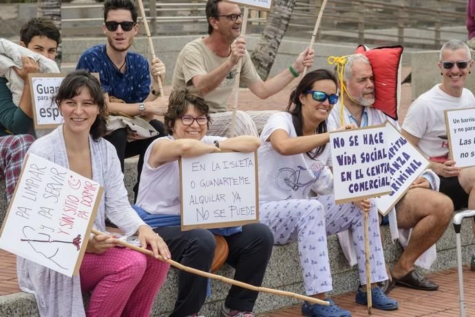 Marcha en contra del alquiler vacacional por el ...