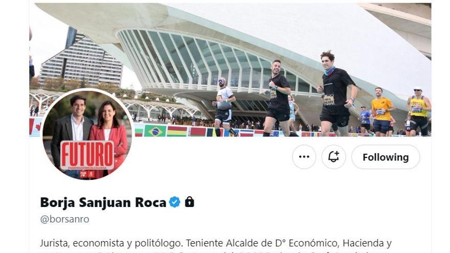 Bloquean el twitter del concejal Borja Sanjuán por poner una foto de la boda de su hermana con otra mujer