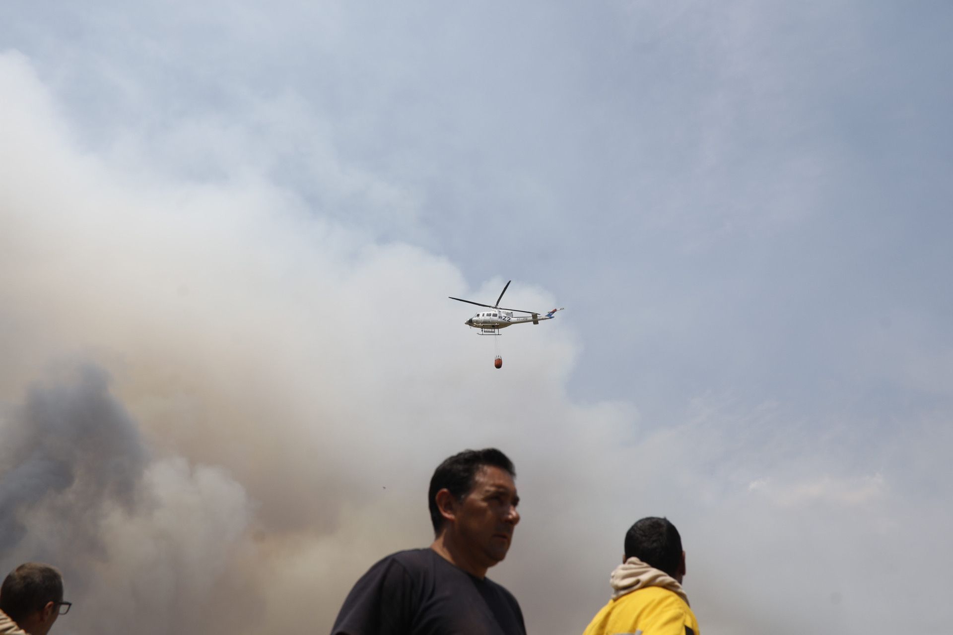 GALERÍA | El incendio en Figueruela avanza en Aliste