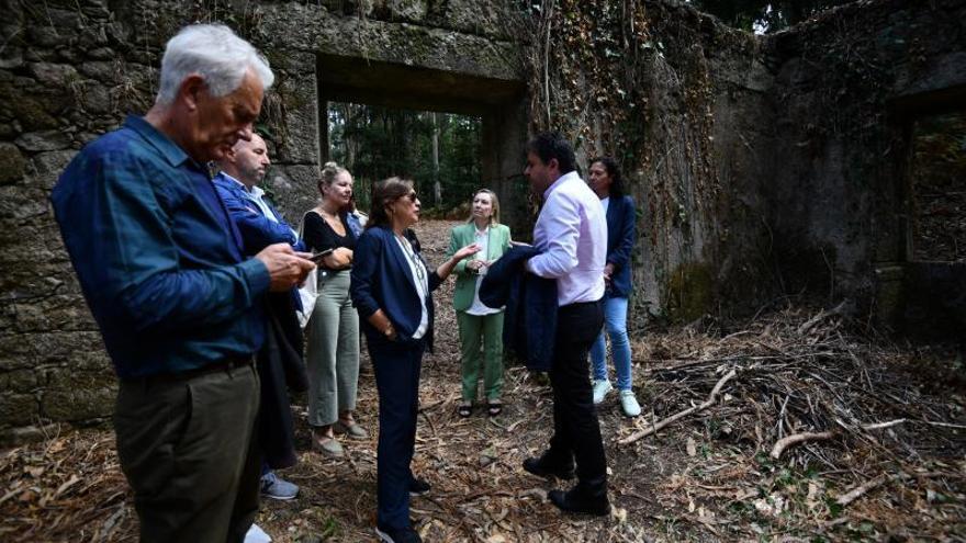 Visita de la secretaria de Estado de Defensa. 