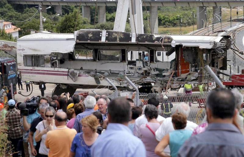 Fotogalería del accidente de Santiago