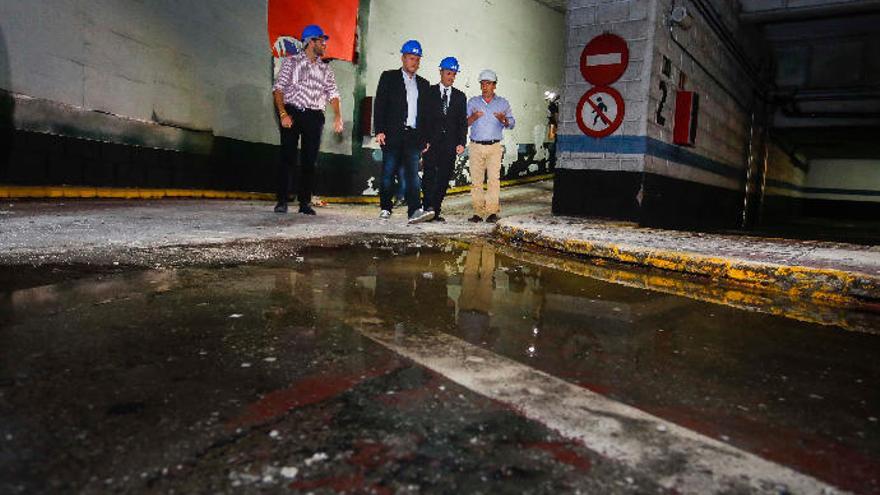 Arrancan las obras del garaje de San Bernardo y cortan el primer tramo de la calle