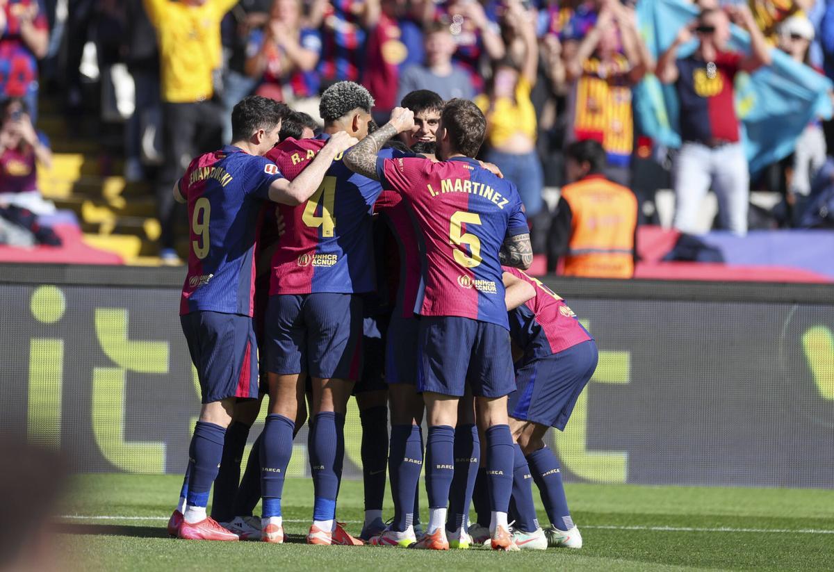 Goleada del Barça al Girona