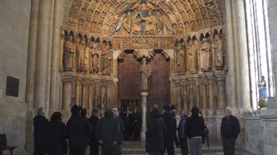 Pórtico de la Majestad de la Colegiada de Toro.