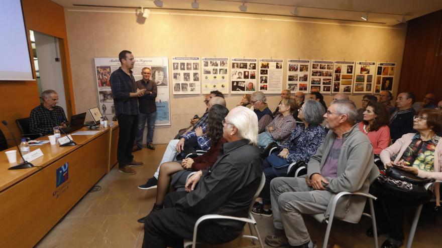 Un momento del acto en la llotja del Cànem de Castelló