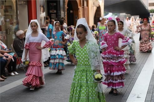 Ofrenda de flores a Sant Pasqual en Vila-real