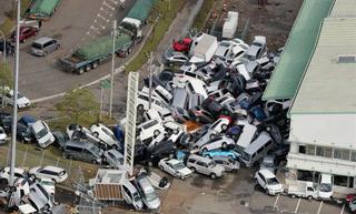 La devastación del tifón 'Jebi' en Japón, en imágenes