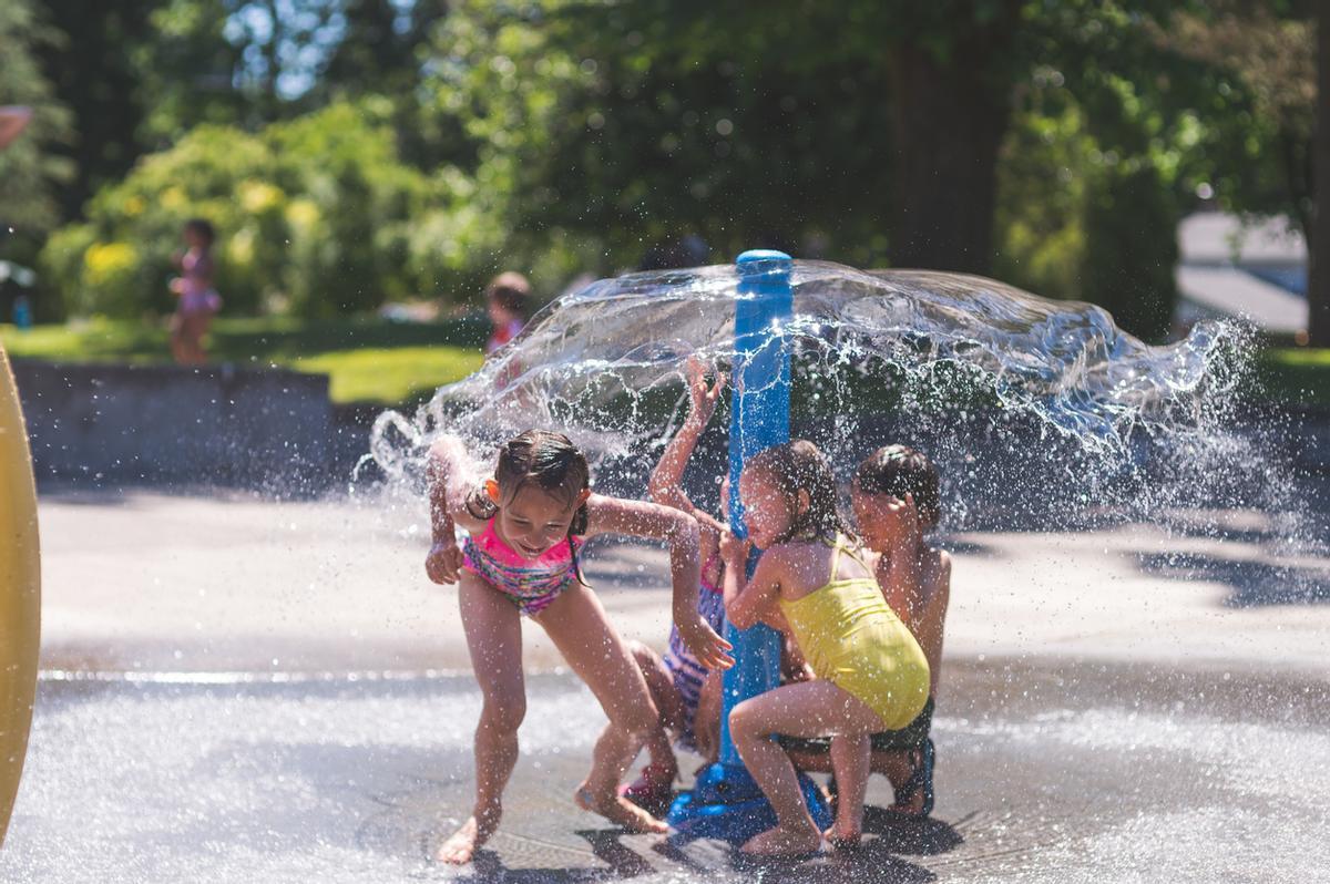 Una tarde de verano en el Splash