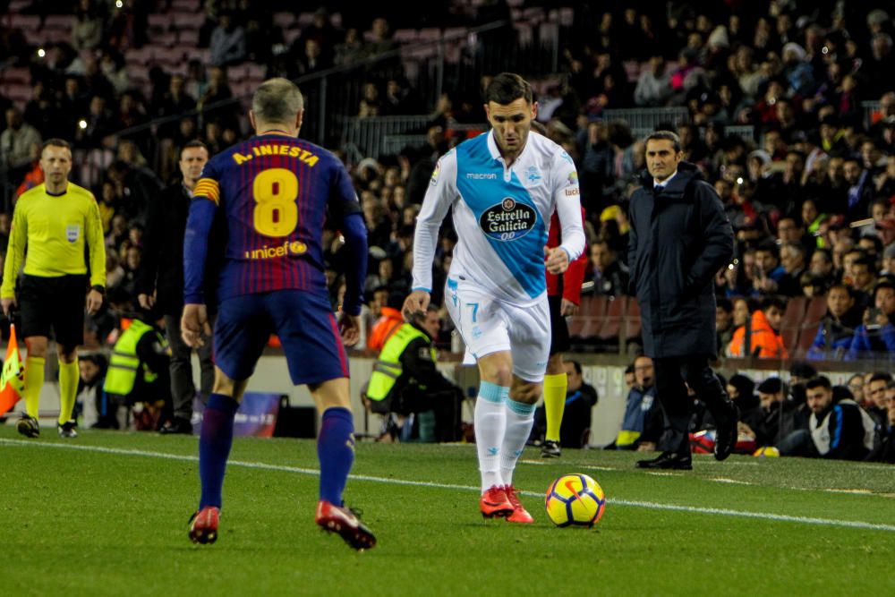 El Dépor sale goleado del Camp Nou