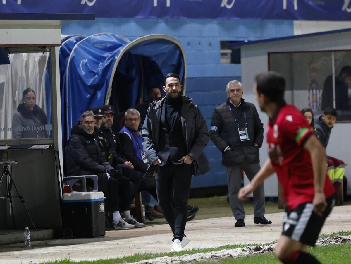 Dani Vidal, durante el partido