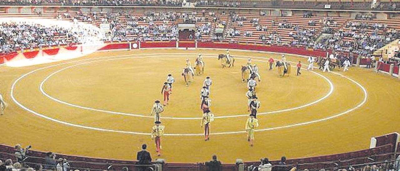 La plaza de toros de La Misericordia de Zaragoza.