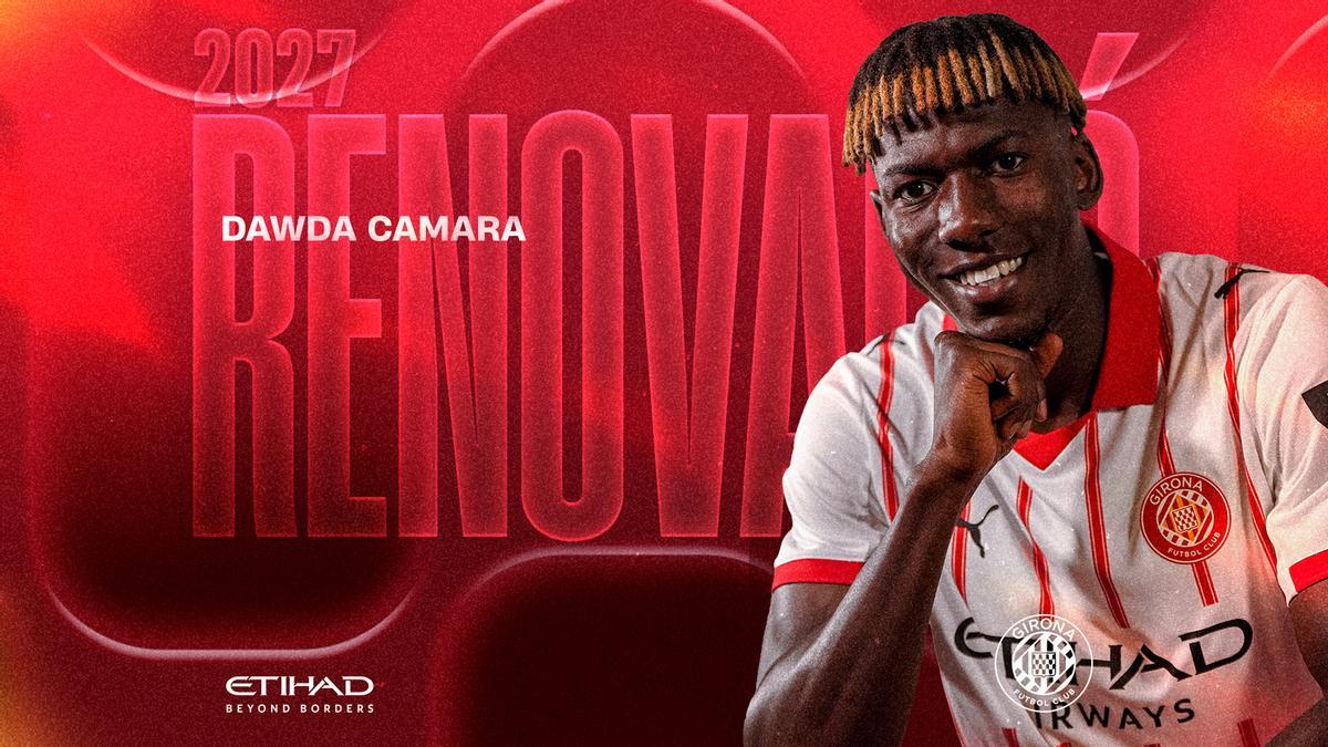 Dawda renueva hasta 2027 y tendrá ficha del primer equipo