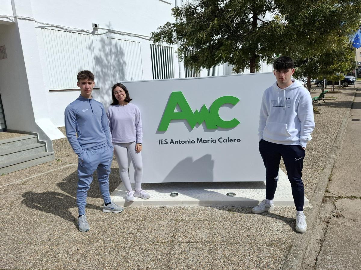 Alumnado del IES Antonia María Calero.