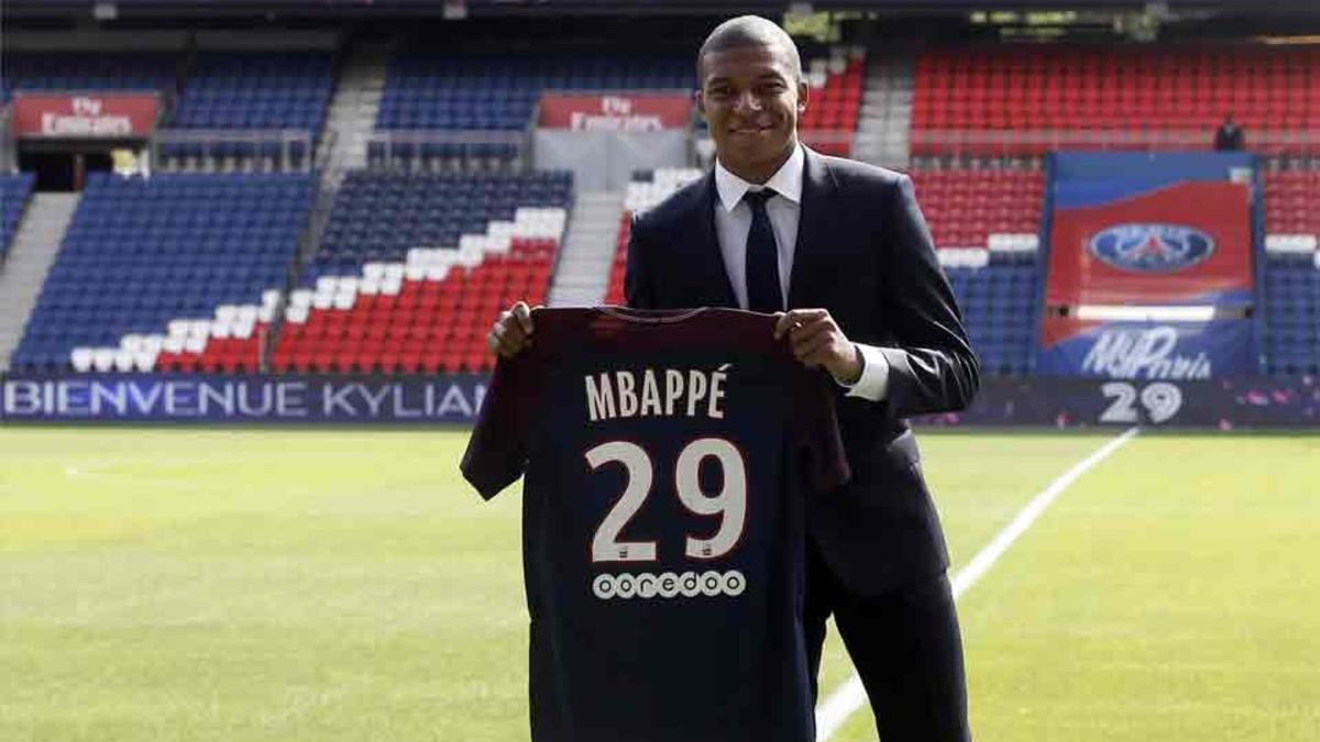 Mbappé está feliz en el PSG