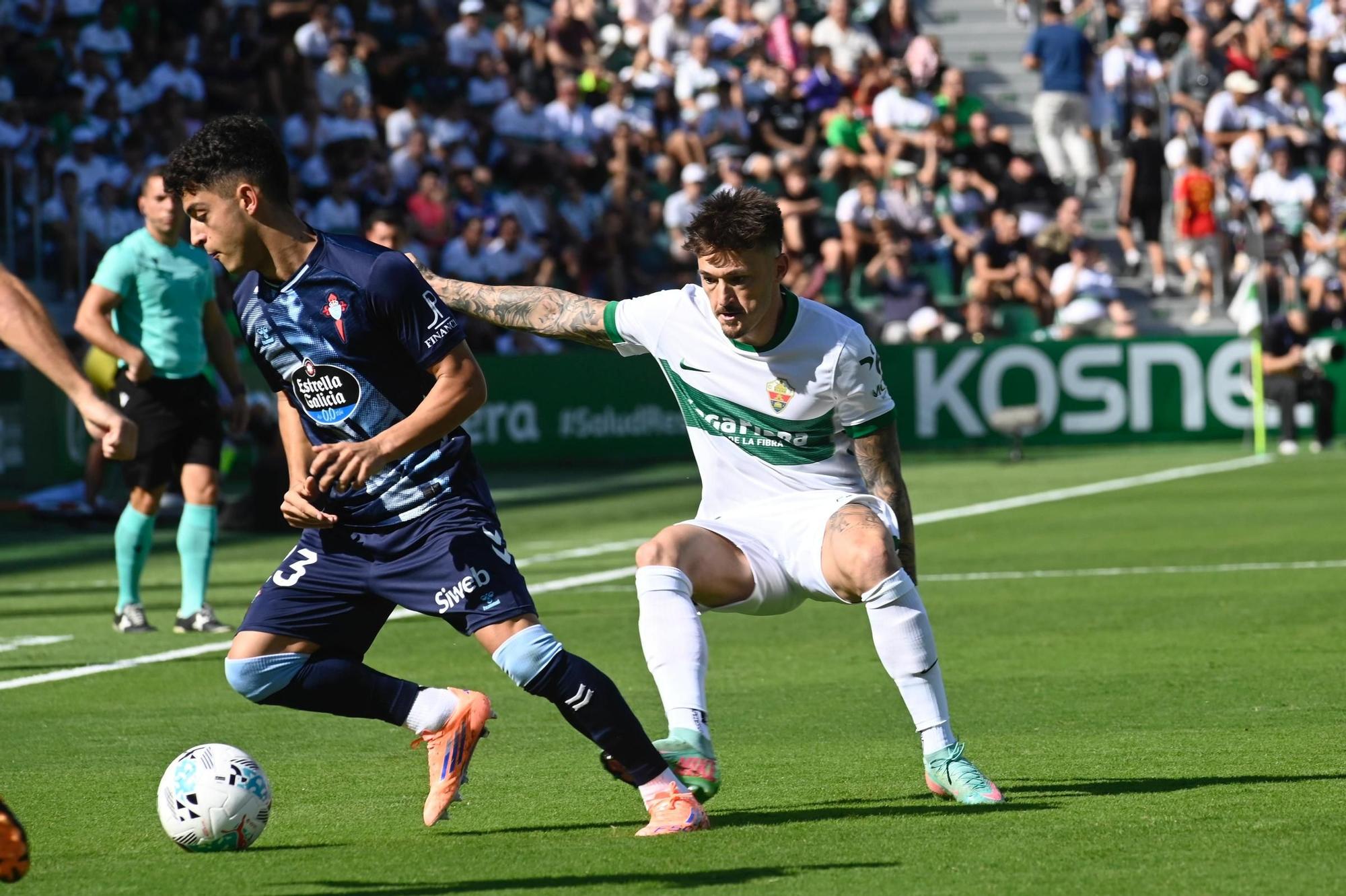 Las imágenes del Elche CF - Celta de Vigo