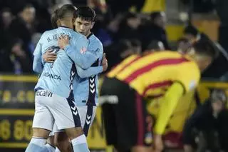 El Celta esquiva la debacle ante el Sant Andreu en una agónica tanda de penaltis