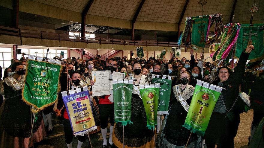 La fiesta de los premios para collas y gaiatas