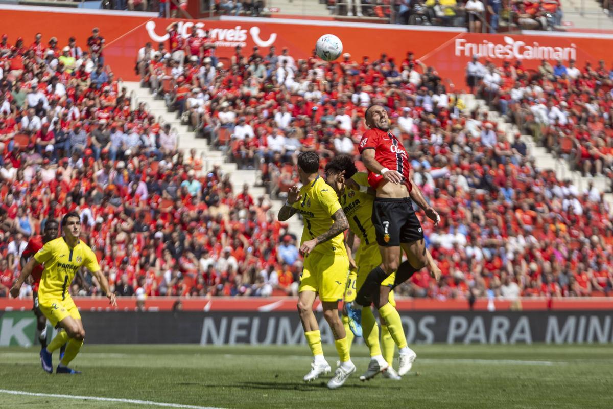 Un gol de Muriqi permitió al equipo bermellón sumar un punto muy importante