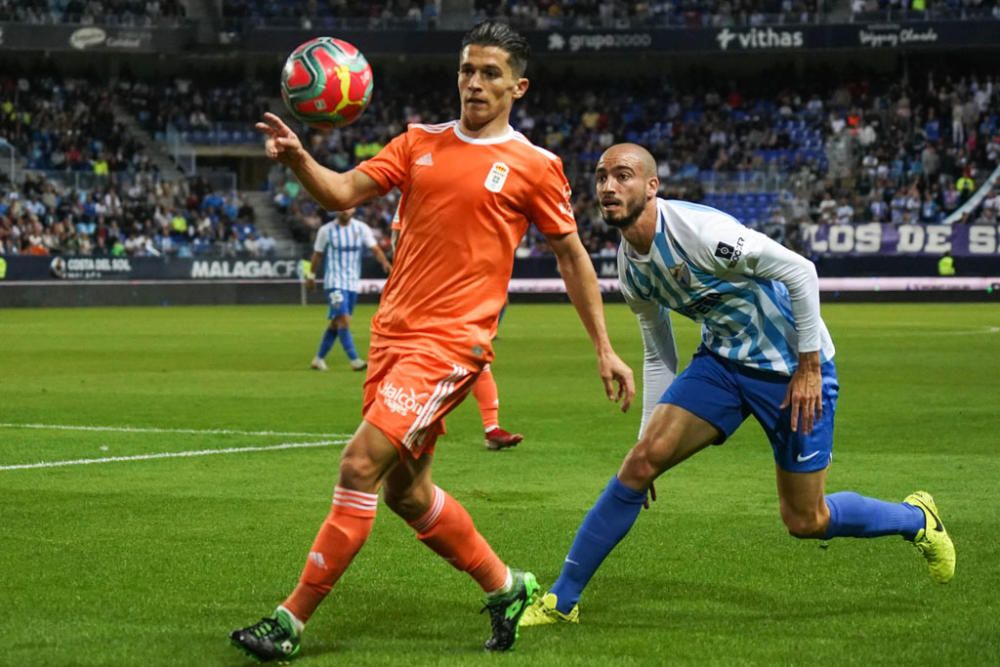 Málaga vs Oviedo en imágenes