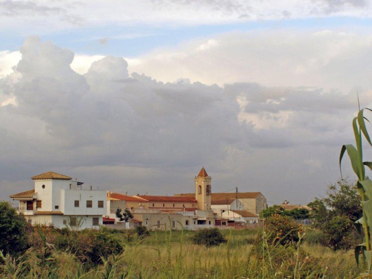 Vista del barrio de San José de La Campaneta en Orihuela