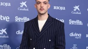 El cantante C Tangana en la gala de los Goya