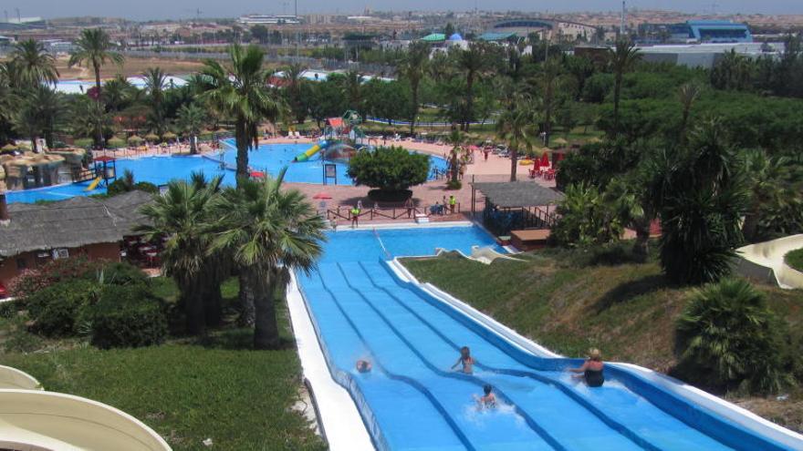 Imagen del parque acuático de Torrevieja