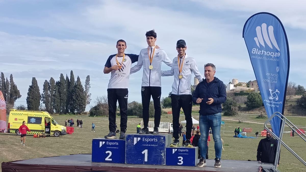 José Luis García Pujadas, Adrià Ceballos y Lucas Mola