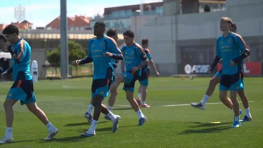 La Selección ya prepara el amistoso del martes contra Egipto