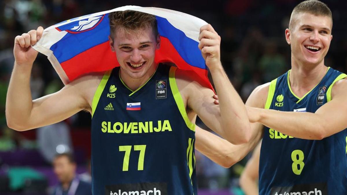 Doncic luchará por el oro con Eslovenia en el Eurobasket