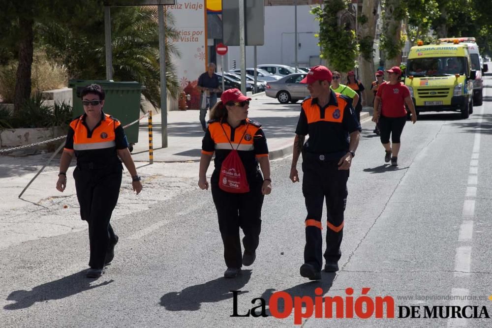 Peregrinación de Protección Civil a Caravaca