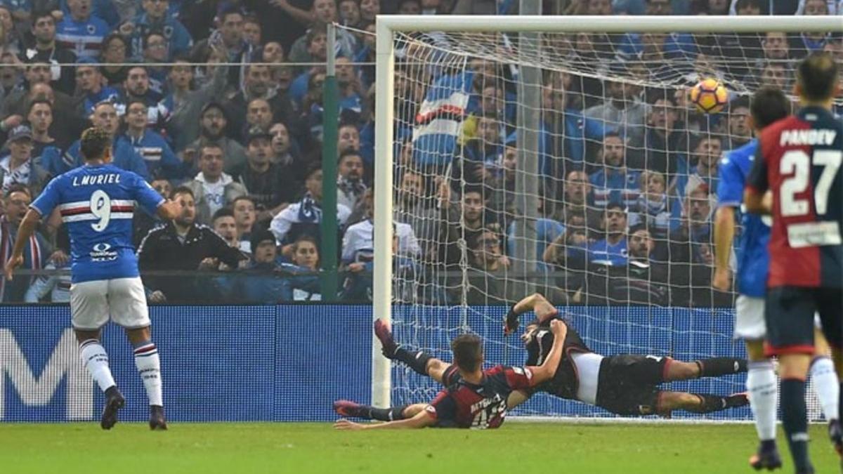 La Sampdoria acabó ganando 2-1