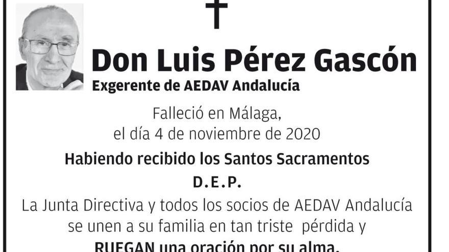 DEP - Don Luis Pérez Gascón