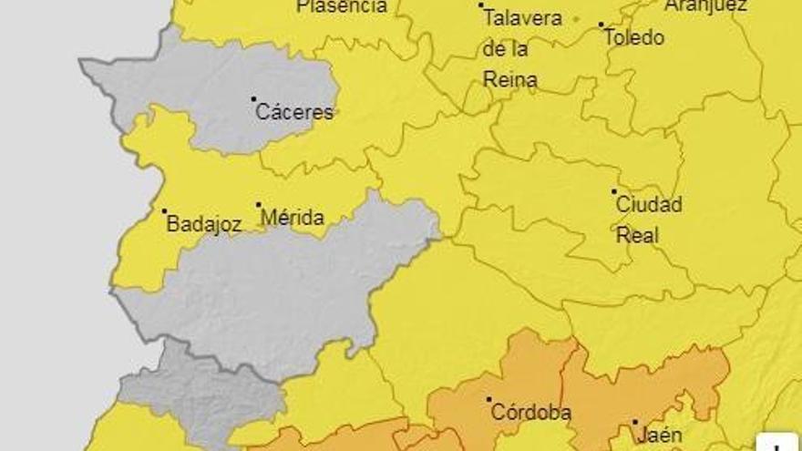 El 112 prolonga para este jueves la alerta amarilla por calor en varias zonas de Extremadura